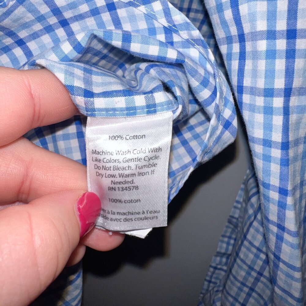 Vineyard Vines Men's Classic Fit Tucket Shirt Plaid Button Down Size M - Picture 4 of 5